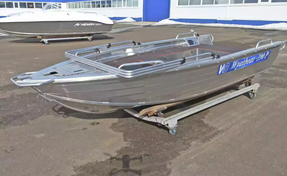 Алюминиевая лодка Wyatboat-390РМ в Орехово-Зуево
