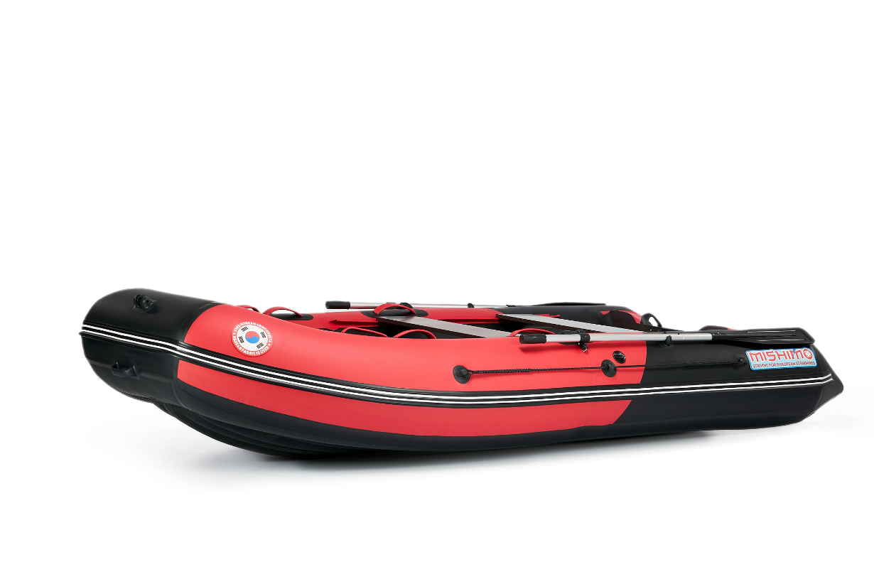 КОМПЛЕКТ ЛОДКА MISHIMO PRO 350 + ЛОДОЧНЫЙ МОТОР MARLIN MP 9.9 (15) AMHS PROLINE в Орехово-Зуево