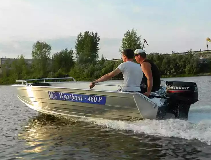 Алюминиевая лодка Wyatboat-460 P в Орехово-Зуево