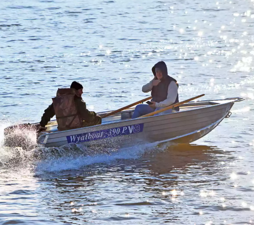 Алюминиевая лодка Wyatboat-390 P в Орехово-Зуево