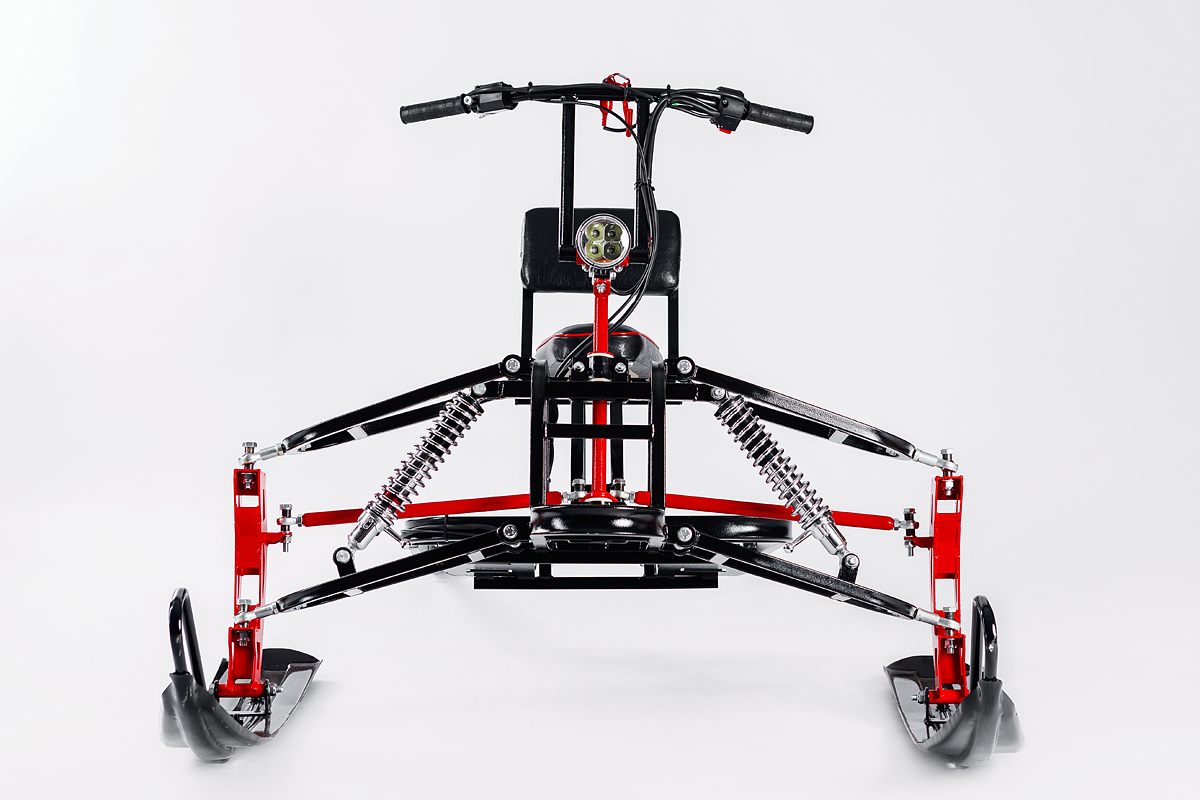 Лыжный модуль IKUDZO с подогревом ручек металлические лыжи в Орехово-Зуево