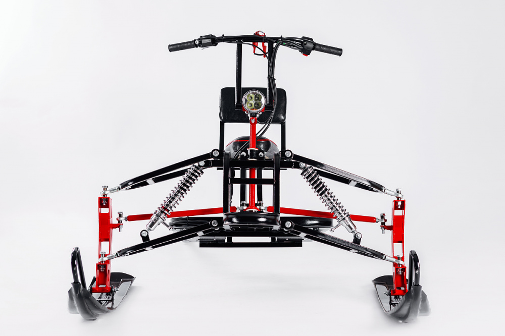 Лыжный модуль IKUDZO с подогревом ручек пластиковые лыжи в Орехово-Зуево