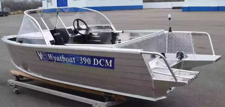 Алюминиевый катер Wyatboat-390 DCM Увеличенный борт в Орехово-Зуево Алюминиевый катер Wyatboat-390 DCM Увеличенный борт в Орехово-Зуево