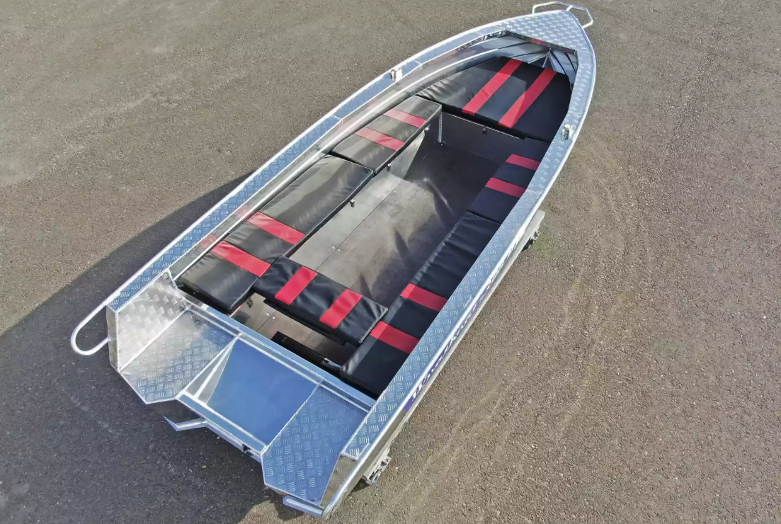 Алюминиевая лодка Wyatboat-390РМ увеличенный борт в Орехово-Зуево