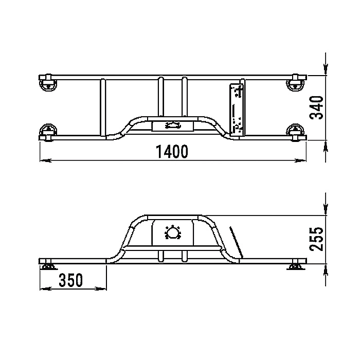 Стойка рулевая с бортовым креплением малая в Орехово-Зуево