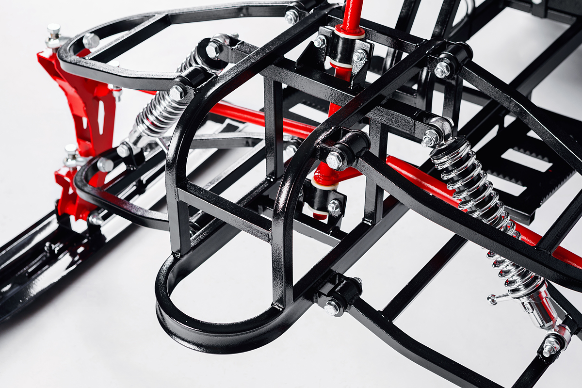 Лыжный модуль IKUDZO с подогревом ручек металлические лыжи в Орехово-Зуево