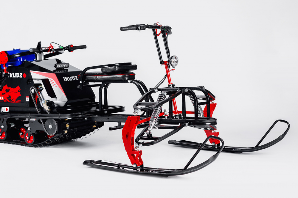 Лыжный модуль IKUDZO с подогревом ручек металлические лыжи в Орехово-Зуево