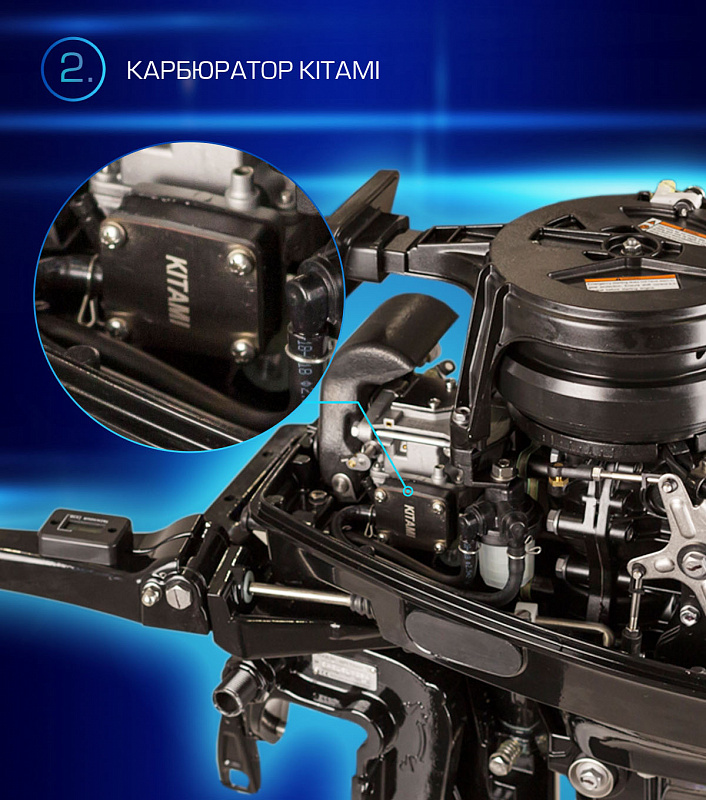 Лодочный мотор MARLIN PROLINE MP 9.9(20) AMHL FORCE в Орехово-Зуево