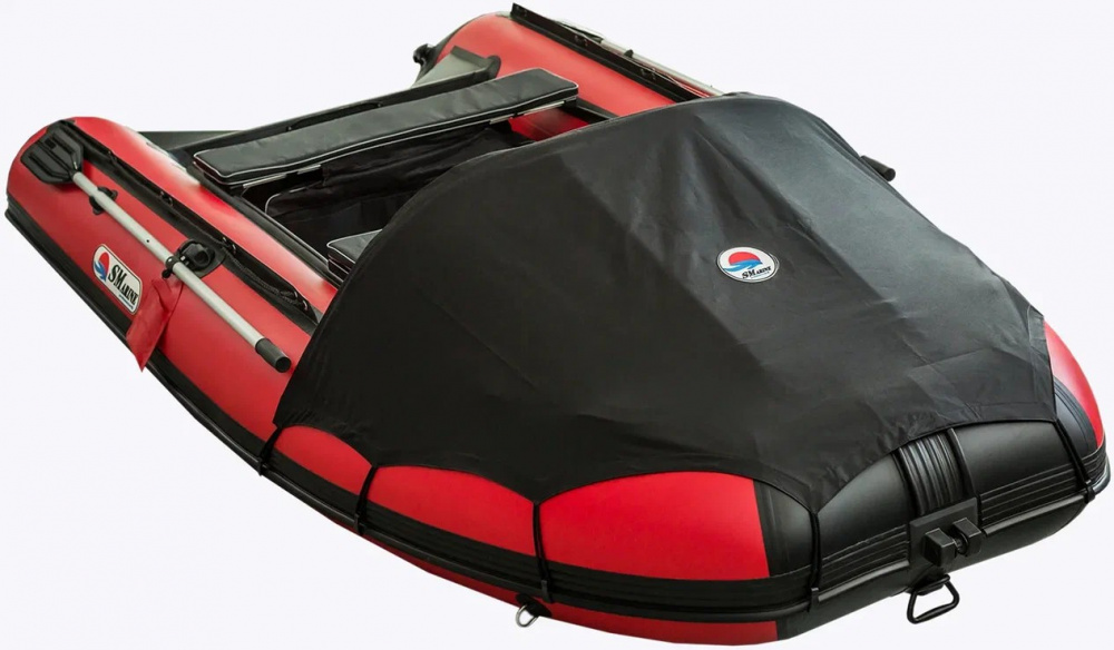 КОМПЛЕКТ НОСОВОГО ТЕНТА К ЛОДКЕ SMARINE AIR MAX 380 ЧЕРНЫЙ в Орехово-Зуево