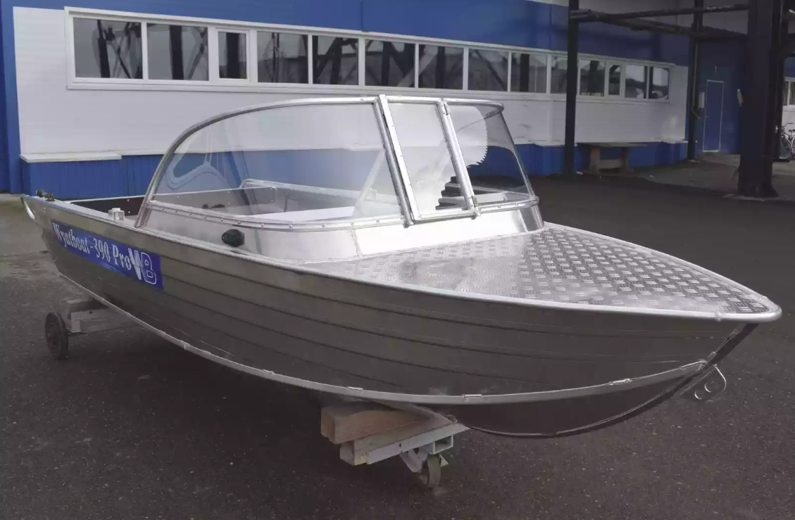 Алюминиевая лодка Wyatboat-390 Pro в Орехово-Зуево