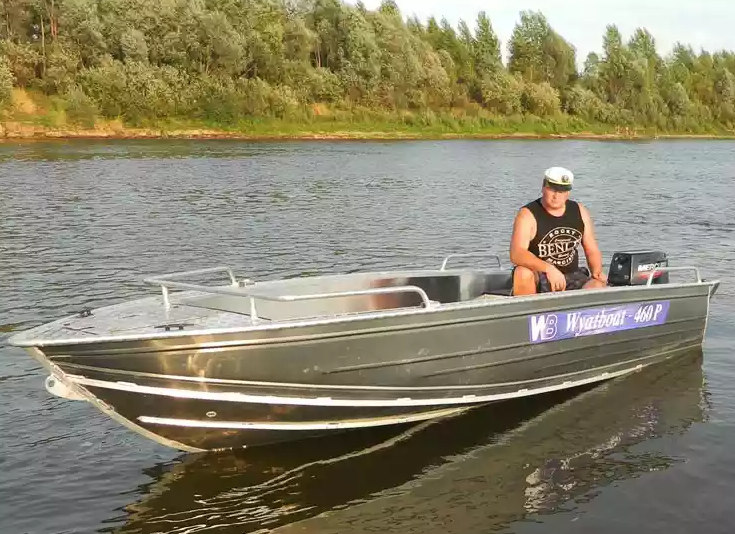 Алюминиевая лодка Wyatboat-460 P в Орехово-Зуево
