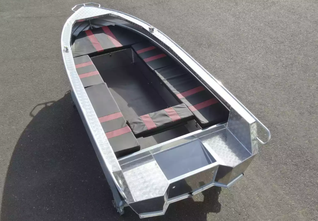 Алюминиевая лодка Wyatboat-390РМ увеличенный борт в Орехово-Зуево