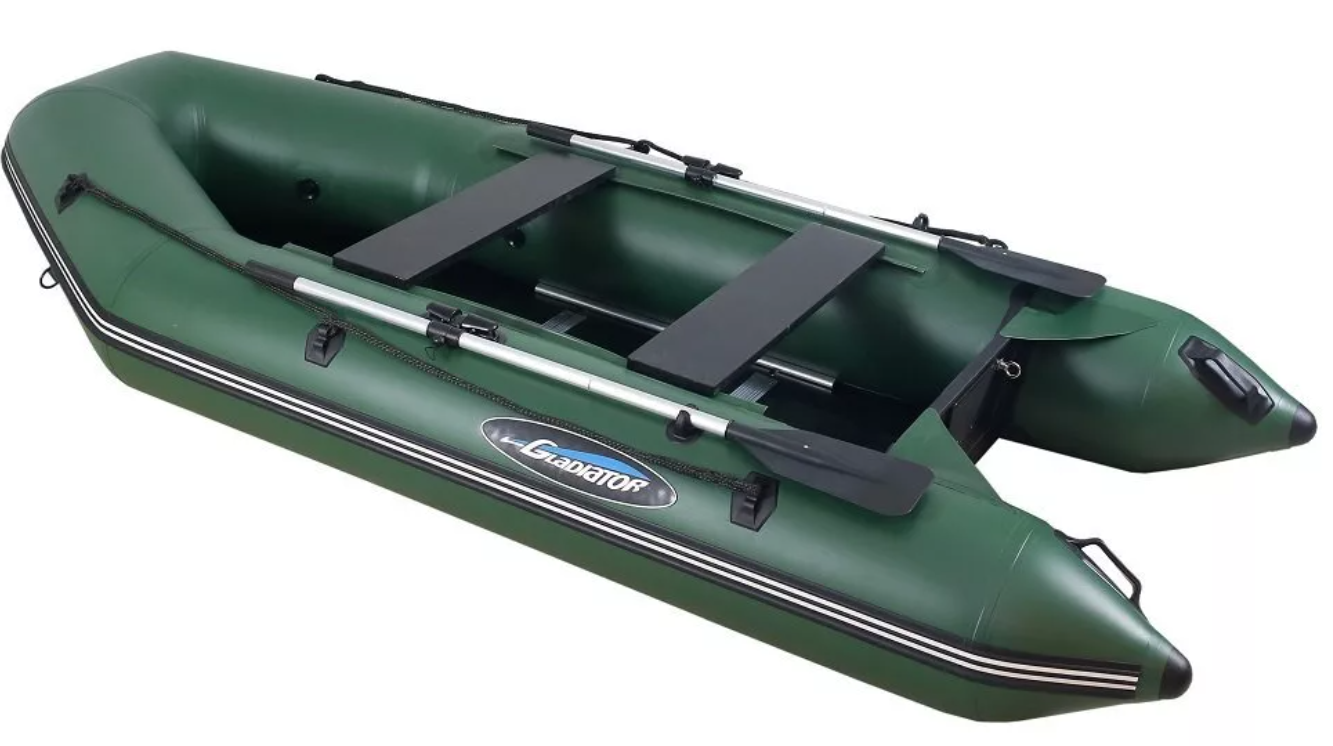 МОТОРНО-ГРЕБНАЯ ЛОДКА ПВХ GLADIATOR A 280 ТК С ФАНЕРНЫМ ДНОМ в Орехово-Зуево