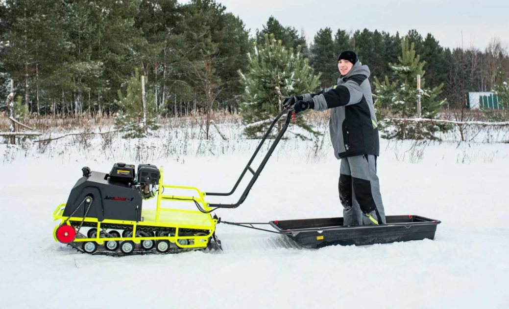 Мотобуксировщик Бурлак ХОЗЯИН-1 (капот ткань) в Орехово-Зуево