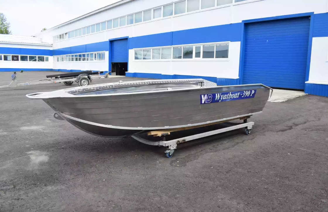 Алюминиевая лодка Wyatboat-390Р Увеличенный борт в Орехово-Зуево