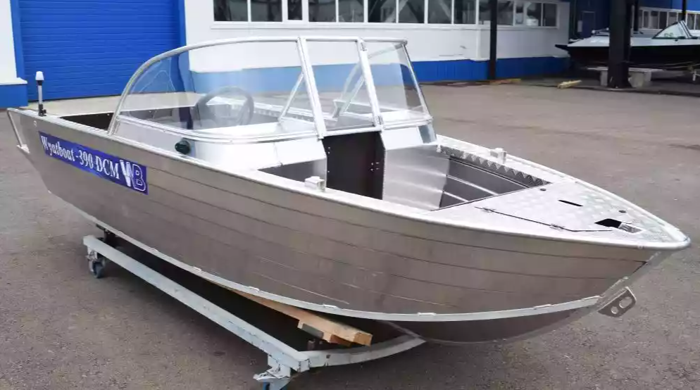 Алюминиевая лодка Wyatboat-390 DCM Увеличенный борт в Орехово-Зуево