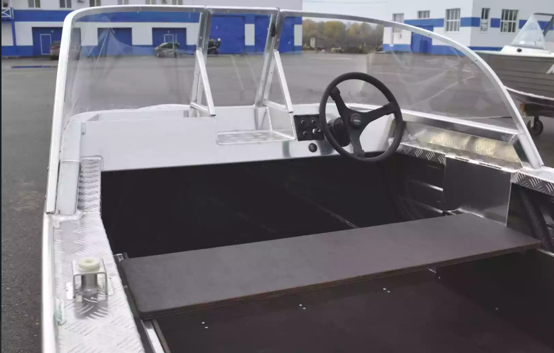 Алюминиевая лодка Wyatboat-390 Pro в Орехово-Зуево