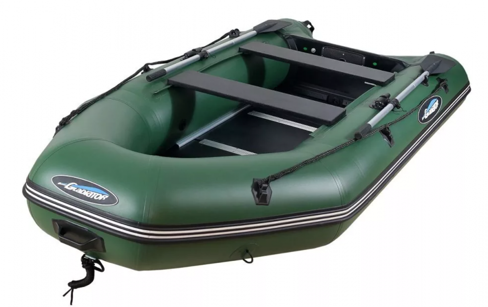 МОТОРНО-ГРЕБНАЯ ЛОДКА ПВХ GLADIATOR A 320 ТК С ФАНЕРНЫМ ПОЛОМ в Орехово-Зуево