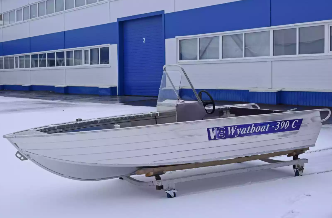 Алюминиевая лодка Wyatboat-390 C в Орехово-Зуево