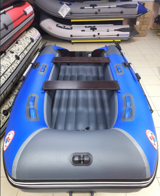 КОМПЛЕКТ Лодка MISHIMO PRO 350 + ЛОДОЧНЫЙ МОТОР MARLIN MP 9.9 (20) AMHS PRO в Орехово-Зуево