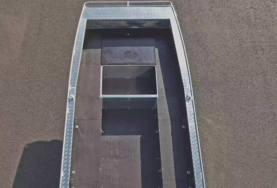 Алюминиевая лодка Wyatboat-490 Jonboat в Орехово-Зуево