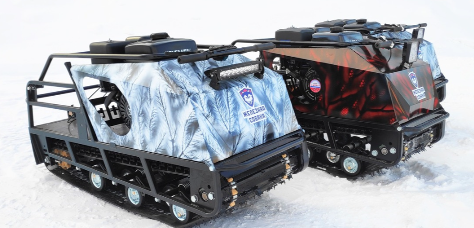 Мотобуксировщик Irondog (Железная собака) M500 15 Камуфляж Охотник в Орехово-Зуево