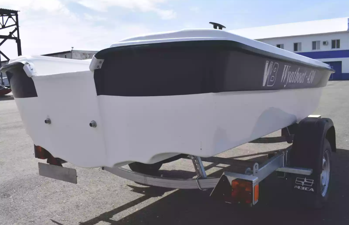 Стеклопластиковая лодка Wyatboat 430 тримаран в Орехово-Зуево