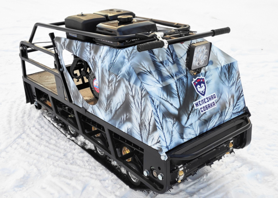 Мотобуксировщик Irondog (Железная собака) M500 15 Камуфляж Охотник в Орехово-Зуево