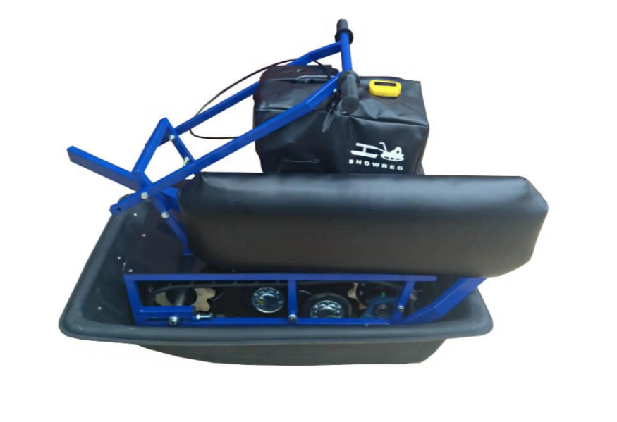 Мини-мотобуксировщик Альбатрос-М с фарой в Орехово-Зуево