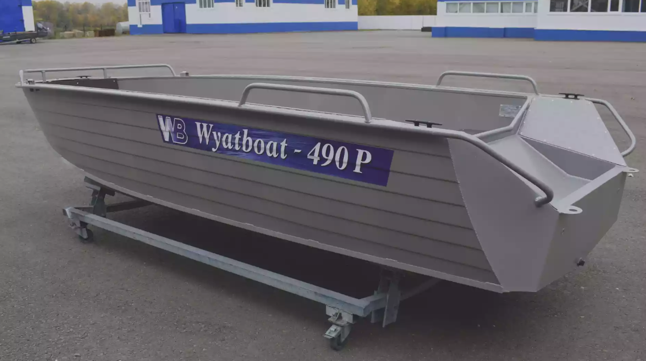 Алюминиевая лодка Wyatboat-490 P в Орехово-Зуево