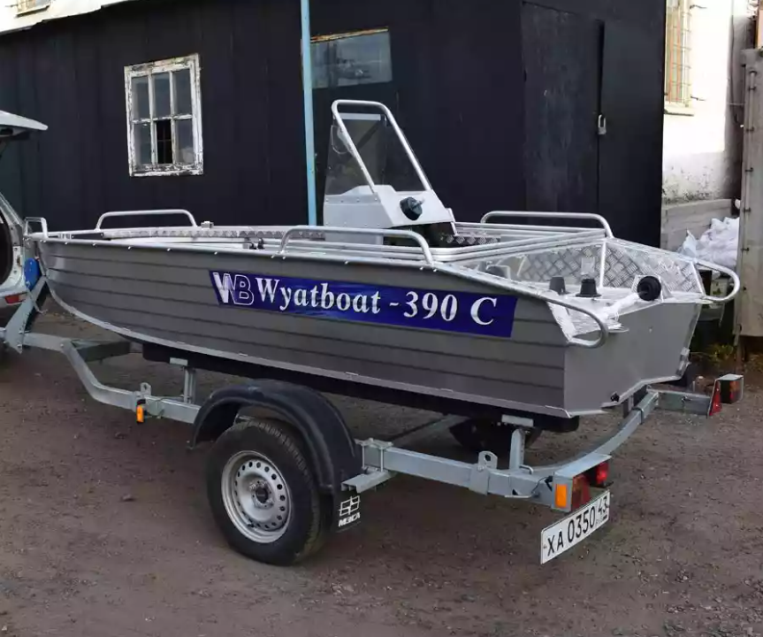 Алюминиевая лодка Wyatboat-390 C в Орехово-Зуево