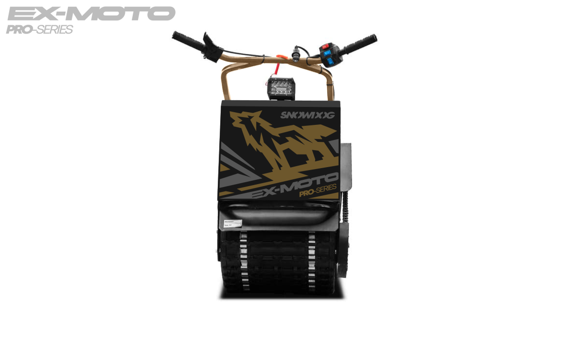 Мотобуксировщик EX-MOTO SNOWDOG S380 8л.с. в Орехово-Зуево