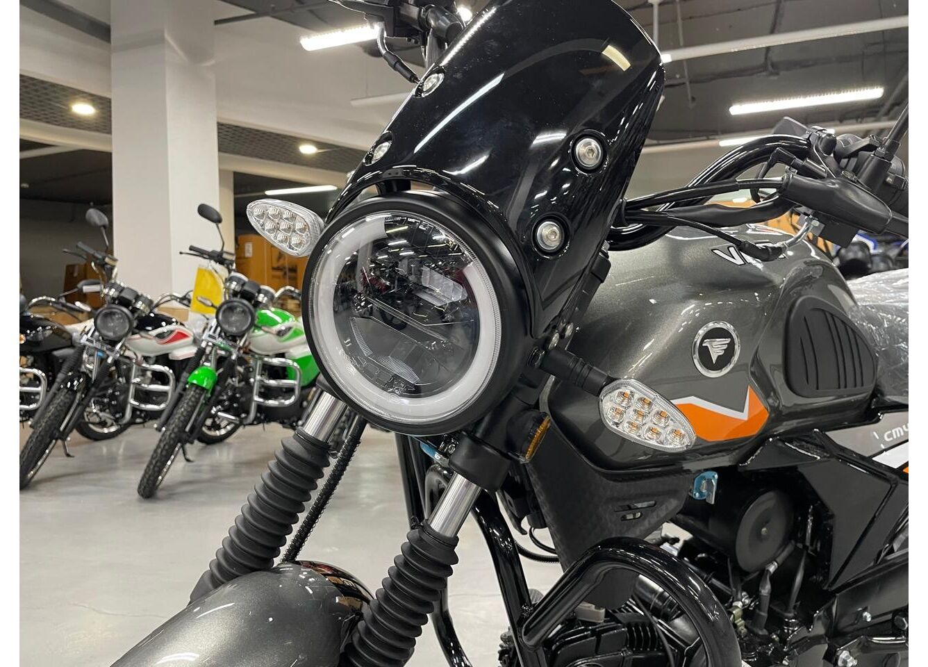 Мопед VMC NOVA 49сс (125сс) Led Full, дисковый тормоз, RKB RATO с баланс. валом, сигнализация в Орехово-Зуево