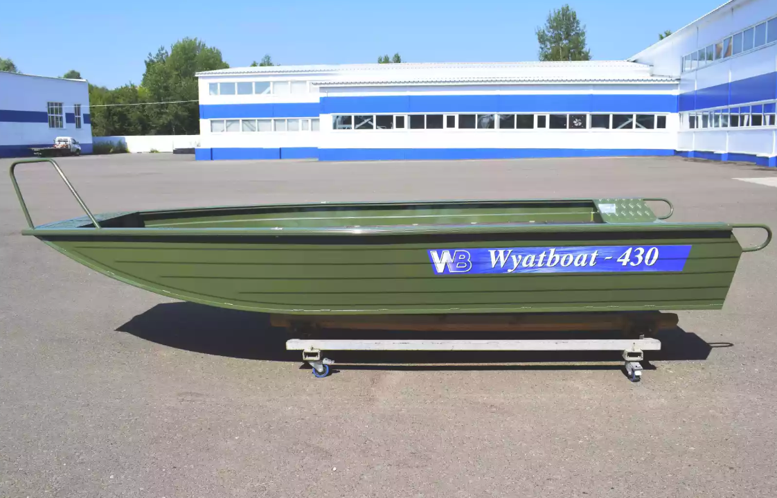 Алюминиевая лодка  Wyatboat-430 Master Fish в Орехово-Зуево
