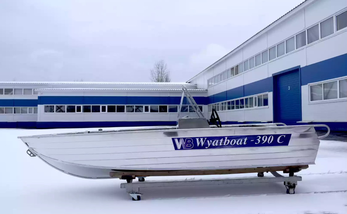 Алюминиевая лодка Wyatboat-390 C в Орехово-Зуево