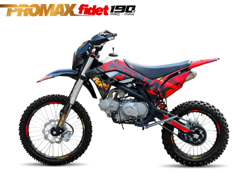Мотоцикл (питбайк) PROMAX FIDET (ФАЙДЕТ) 190E MAX PRO LUX 19/16 в Орехово-Зуево