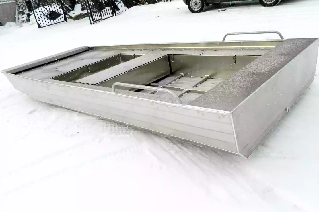 Алюминиевая лодка Wyatboat-390 Jonboat в Орехово-Зуево