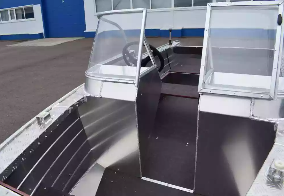 Алюминиевая лодка Wyatboat-390 DCM Увеличенный борт в Орехово-Зуево