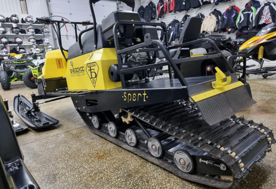 Миниснегоход Бурлак-М Егерь Стандарт SPORT MAX 20 л.с. с эл.зап. в Орехово-Зуево