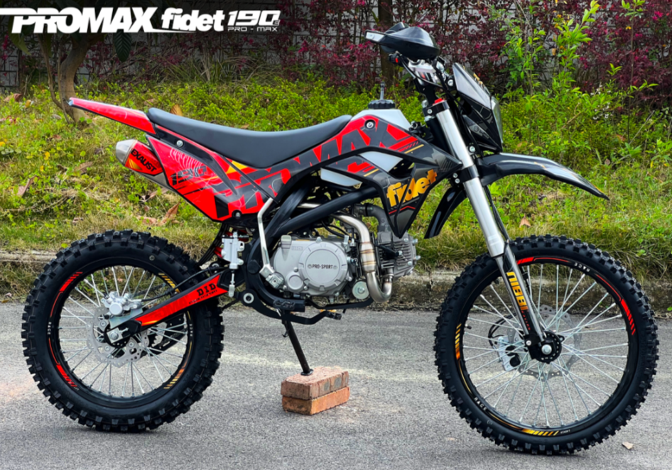 Мотоцикл (питбайк) PROMAX FIDET (ФАЙДЕТ) 190E MAX PRO LUX 19/16 в Орехово-Зуево