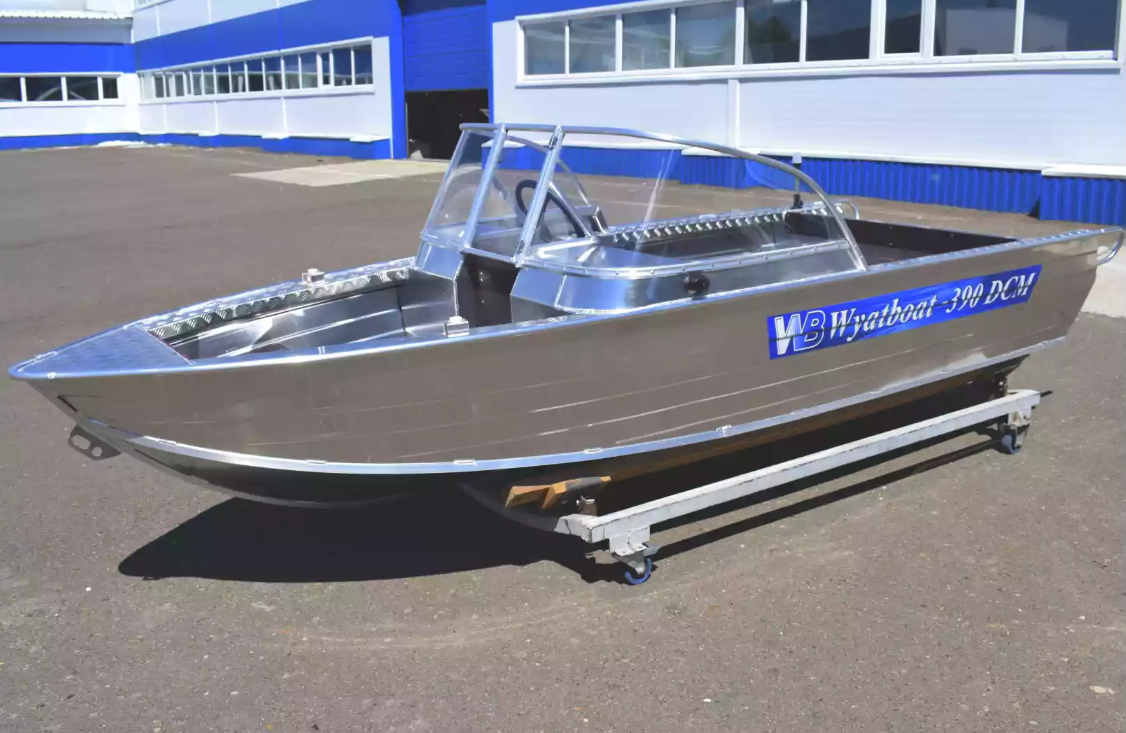 Алюминиевая лодка Wyatboat-390 DCM в Орехово-Зуево