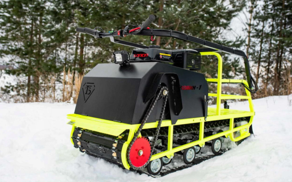 Мотобуксировщик Бурлак ХОЗЯИН-1 (капот металл) в Орехово-Зуево