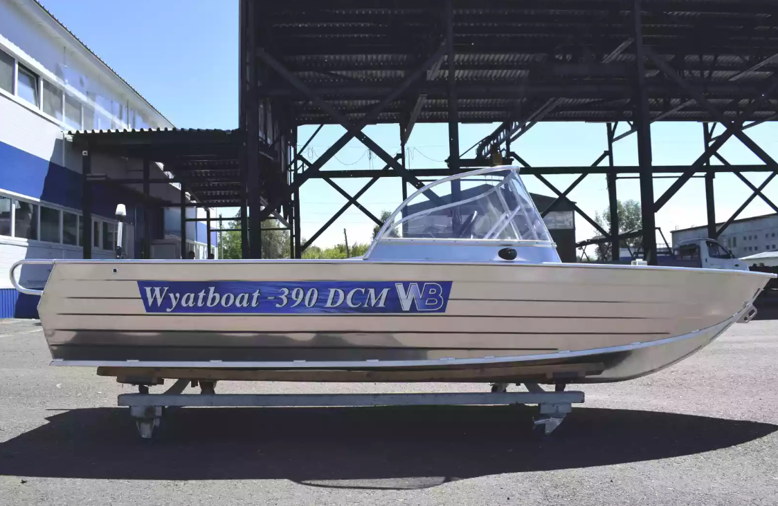 Алюминиевая лодка Wyatboat-390 DCM в Орехово-Зуево