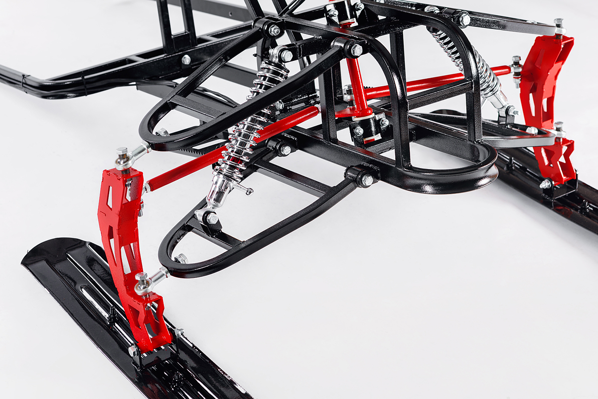 Лыжный модуль IKUDZO с подогревом ручек металлические лыжи в Орехово-Зуево