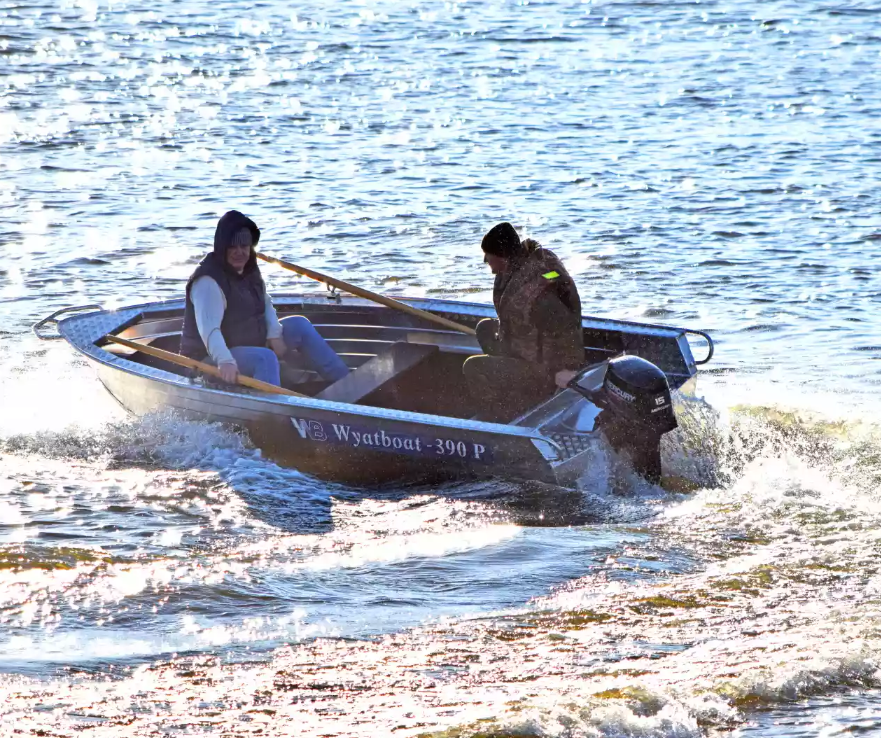 Алюминиевая лодка Wyatboat-390 P в Орехово-Зуево