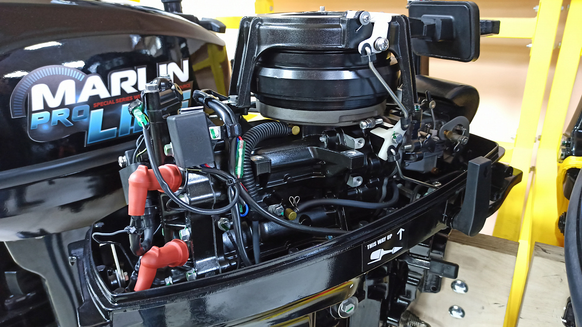 КОМПЛЕКТ Лодка MISHIMO PRO 350 + ЛОДОЧНЫЙ МОТОР MARLIN MP 9.9 (20) AMHS PRO в Орехово-Зуево