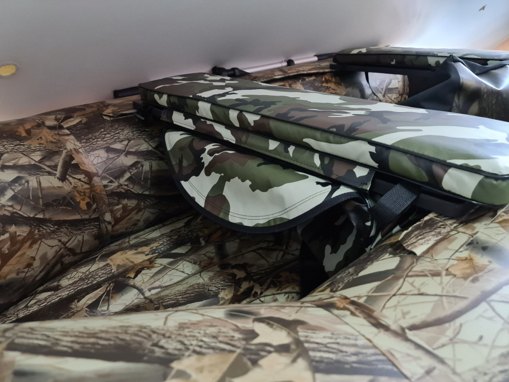 КОМПЛЕКТ МЯГКИХ НАКЛАДОК С СУМКОЙ ДЛЯ ЛОДОК 80Х20 КАМУФЛЯЖ в Орехово-Зуево