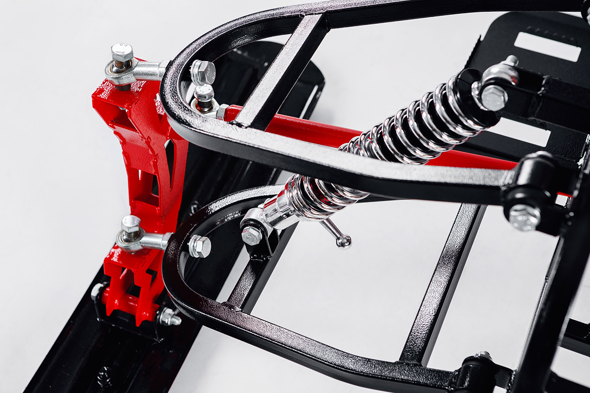 Лыжный модуль IKUDZO с подогревом ручек металлические лыжи в Орехово-Зуево