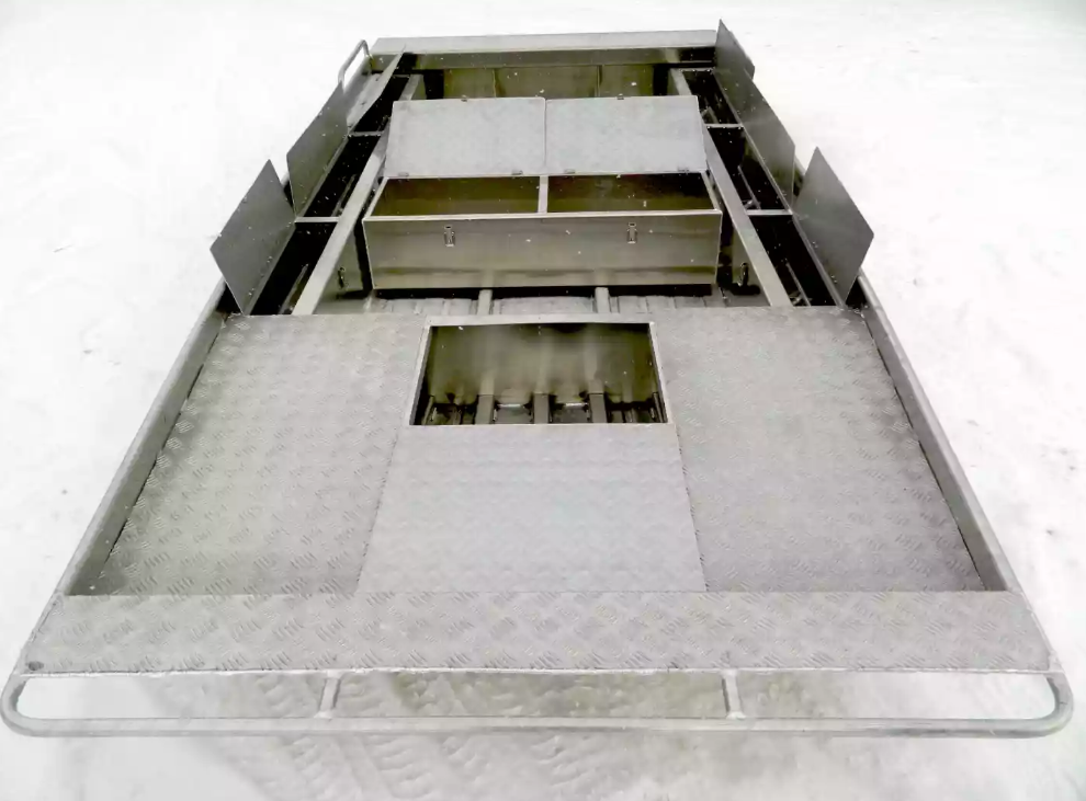 Алюминиевая лодка Wyatboat-390 Jonboat в Орехово-Зуево