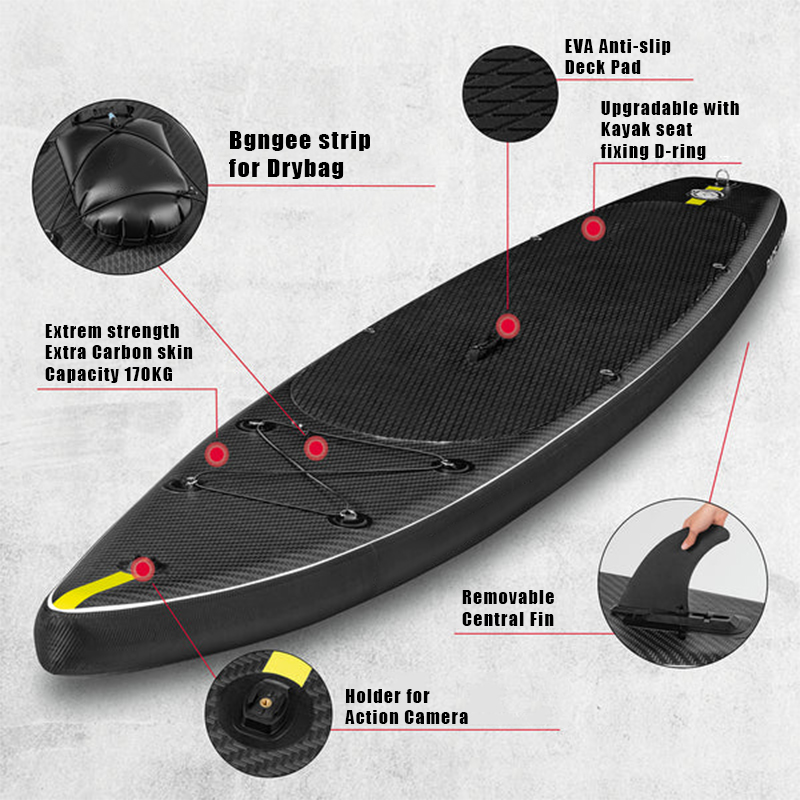 SUP (САП) ДОСКА MISHIMO CARBON DARKSIDE 10.6’ (325СМ) в Орехово-Зуево